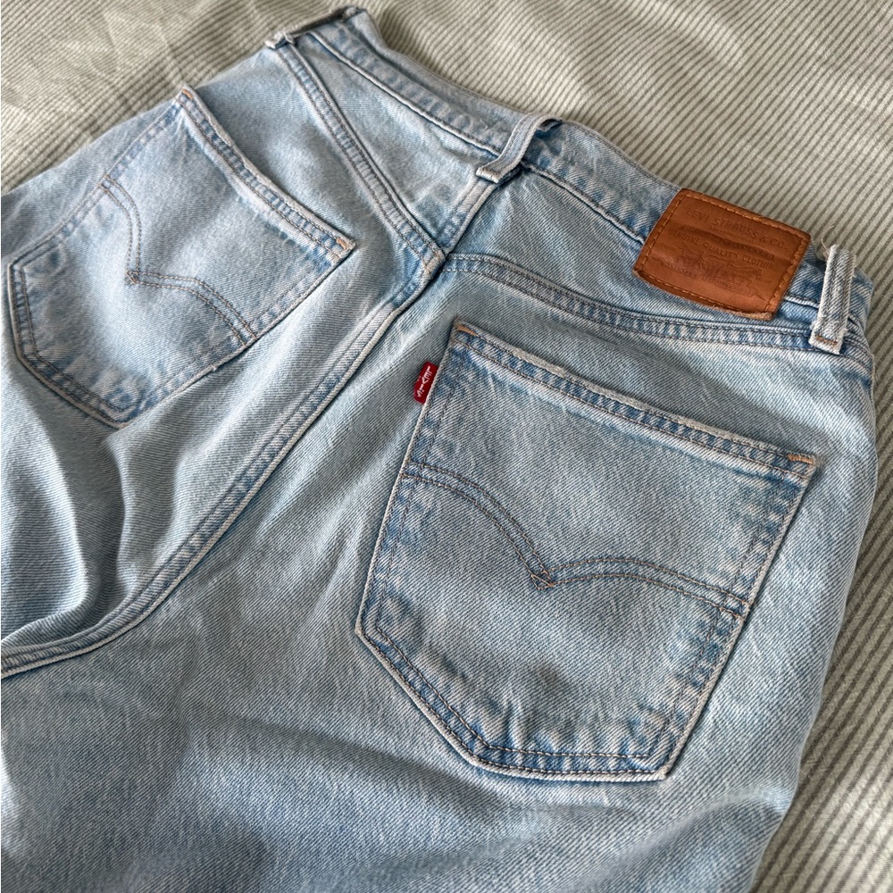 Levi’s 70s high flare denim bell bottoms